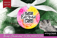 Sarcastic Quote Ornament PNG - Brush Stroke PNG Sublimation Product Image 1