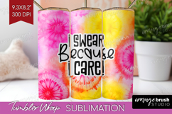 Sarcastic Quote Tumbler Wrap - Brush Stroke Tumbler PNG Product Image 1
