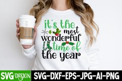 it's the most Wonderful time of the Year SVG Design Product Image 2