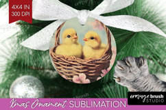 Retro Easter Ornament PNG - Easter PNG Sublimation Product Image 1