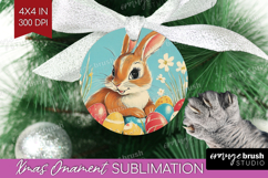 Retro Easter Ornament PNG - Easter PNG Sublimation Product Image 1
