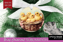 Retro Easter Ornament PNG - Easter PNG Sublimation Product Image 1