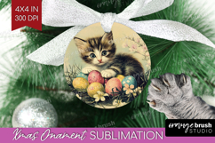 Retro Easter Ornament PNG - Easter PNG Sublimation Product Image 1