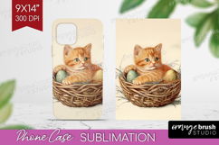 Retro Easter Phone Case PNG - Easter Case PNG Sublimation Product Image 1
