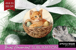 Retro Easter Ornament PNG - Easter PNG Sublimation Product Image 1