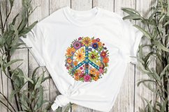 Retro Hippie Watercolor Sublimation Product Image 2