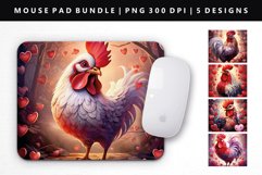 Loving Bird Mouse Pad Design | Mouse Pad Sublimation PNG Product Image 9