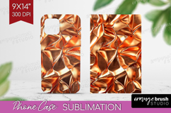 Rose Gold Phone Case PNG - Metallic Rose Case PNG Product Image 1