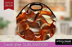 Rose Gold Lunch Bag - Metallic Rose Lunch Bug PNG Product Image 1