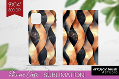 Rose Gold Phone Case PNG - Metallic Rose Case PNG Product Image 1