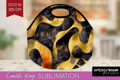 Rose Gold Lunch Bag - Metallic Rose Lunch Bug PNG Product Image 1