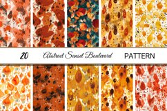 Abstract Seamless Paper Sunset Colors | Orange Digital Paper Product Image 2