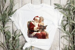 Santa Claus And Mrs.Claus Sublimation Product Image 2