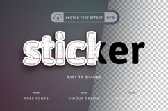 Three Papers - Editable Text Effect, Font Style Product Image 1
