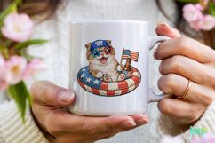 Patriotic Cat Collection PNG Product Image 5