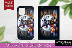 Scottish Terrier Dog Phone Case PNG Halloween Case PNG Product Image 1