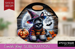 Scottish Terrier Dog Lunch Bag Halloween Lunch Bug PNG Product Image 1