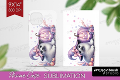 Seal Halloween Phone Case PNG Coquette Case PNG Sublimation Product Image 1