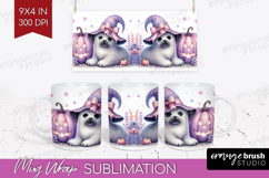 Seal Halloween Mug Wrap Coquette Mug PNG Sublimation Product Image 1