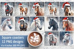 Christmas sublimation bundle| Christmas horse sublimation Product Image 16