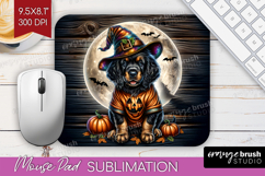 Setter Dog Mouse Pad Sublimation Halloween Mousepad PNG Product Image 1