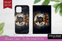 Setter Dog Phone Case PNG Halloween Case PNG Sublimation Product Image 1