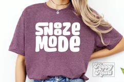 Snooze Mode SVG - Tired Mode - Mothers Day - Tired Mama PNG Product Image 1