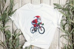 Sports Santa Claus Sublimation Clipart Product Image 2