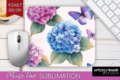 Spring Blossom Mouse Pad Sublimation - Flowers Mousepad PNG Product Image 1