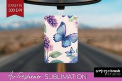Spring Blossom Air Freshener PNG - Flowers PNG Sublimation Product Image 1