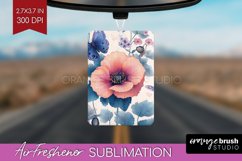 Spring Blossom Air Freshener PNG - Flowers PNG Sublimation Product Image 1