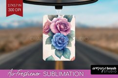 Spring Blossom Air Freshener PNG - Flowers PNG Sublimation Product Image 1