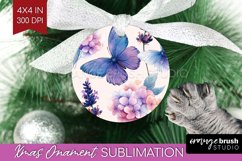 Spring Blossom Ornament PNG - Flowers PNG Sublimation Product Image 1