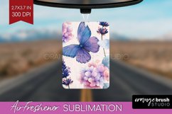 Spring Blossom Air Freshener PNG - Flowers PNG Sublimation Product Image 1