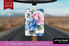 Spring Blossom Air Freshener PNG - Flowers PNG Sublimation Product Image 1