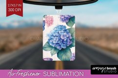 Spring Blossom Air Freshener PNG - Flowers PNG Sublimation Product Image 1