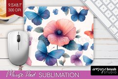 Spring Blossom Mouse Pad Sublimation - Flowers Mousepad PNG Product Image 1