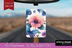 Spring Blossom Air Freshener PNG - Flowers PNG Sublimation Product Image 1
