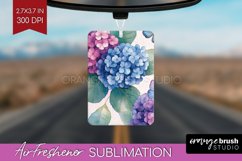 Spring Blossom Air Freshener PNG - Flowers PNG Sublimation Product Image 1