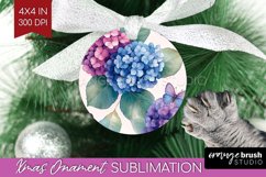 Spring Blossom Ornament PNG - Flowers PNG Sublimation Product Image 1