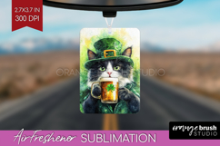 St. Patricks Day Air Freshener PNG - Cute Animals PNG Product Image 1