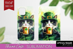 St. Patricks Day Phone Case PNG - Cute Animals Case PNG Product Image 1