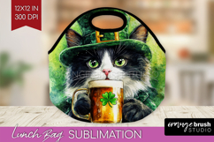 St. Patricks Day Lunch Bag - Cute Animals Lunch Bug PNG Product Image 1
