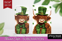 St. Patricks Day Phone Case PNG - Cute Animals Case PNG Product Image 1