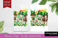 St. Patricks Day Phone Case PNG - Cute Animals Case PNG Product Image 1