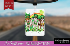 St. Patricks Day Air Freshener PNG - Cute Animals PNG Product Image 1