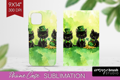 St. Patricks Day Phone Case PNG - Cute Animals Case PNG Product Image 1
