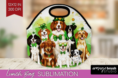 St. Patricks Day Lunch Bag - Cute Animals Lunch Bug PNG Product Image 1