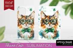 St. Patricks Day Phone Case PNG - Cute Animals Case PNG Product Image 1