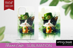 St. Patricks Day Phone Case PNG - Cute Animals Case PNG Product Image 1